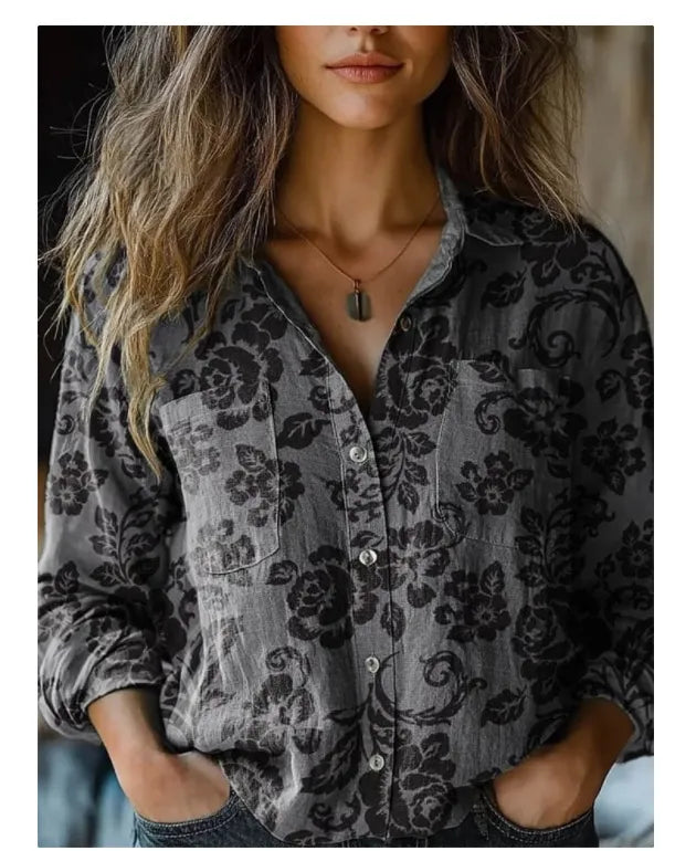 LUCIANA™ | Blusa Stampata